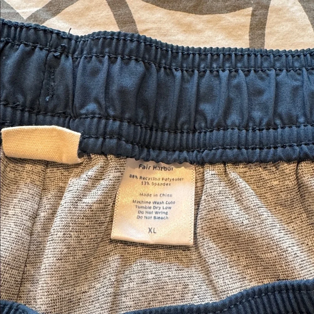 Fair Harbor Anchor Beach Floral Calfironia Vacation Men’s Swim Trunks Size XL